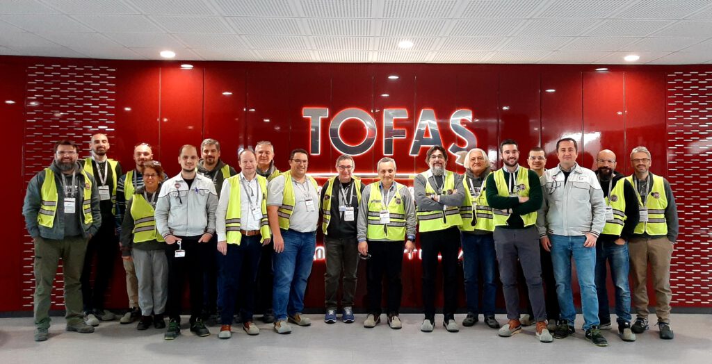 Automotive Use Case visited at Tofas production site